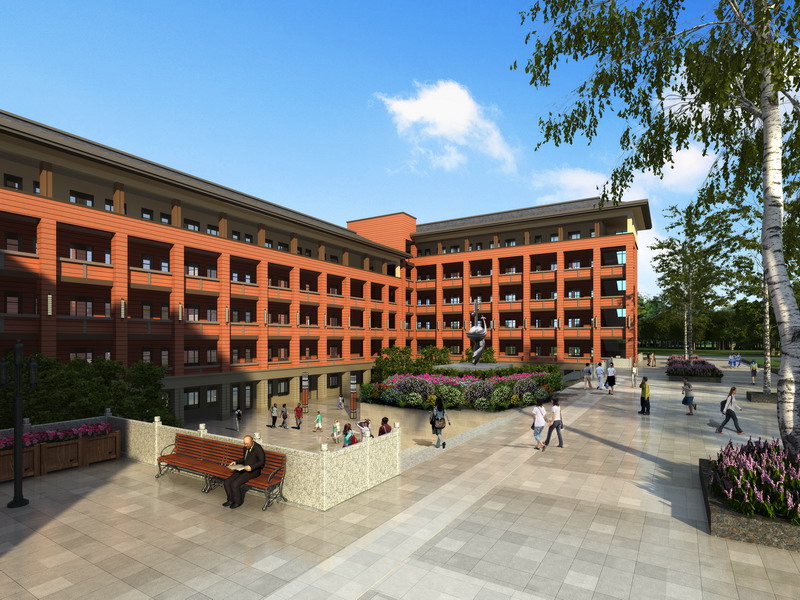 아니요 2 중학교 교관개축-Perspectivejpg